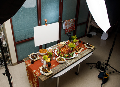 Image Photo shoot in the Hamilton Beach Test Kitchen